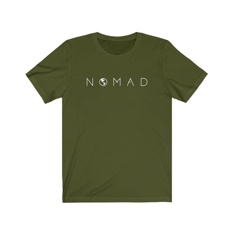 Nomad : Globe Traveler Unisex Short Sleeve Tee