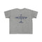 Kid's Flight V1.0 Collage T Shirt. Fighter Plane Collage Of Airplanes, Helicopters And Parts