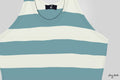 Men's Vintage Bathing Suit One Piece with stripes - Illustrated Print