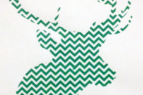 SALE -- Limited Run Chevron Buck / Elk / Deer Paper Print